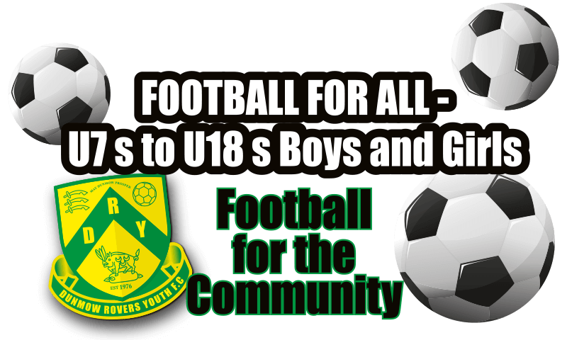 Dunmow Rovers Youth Football Club football for all
